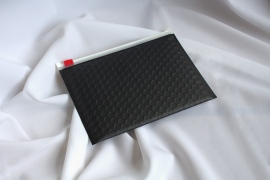 Černá bublinková obálka s jezdcem 225x160mm