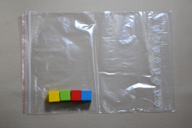 ZIP sáčky s dírkou 250x350mm 40my