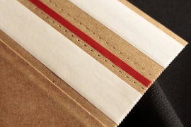 Kraftová obálka 250x350+70mm balení 10ks