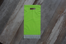 EKO Zelená plastová obálka s uchem 200x350+50mm