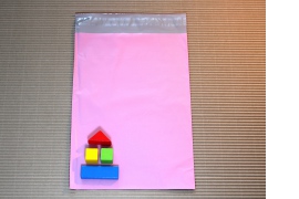 Růžová MAT plastová obálka 250x350, 55my - 1,60Kč/ks