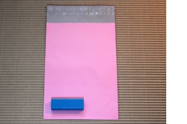 Růžová MAT plastová obálka 225x325, 55my - 1,50Kč/ks