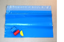 Modrá plastová obálka 400x500, 55my - 4,00Kč/ks