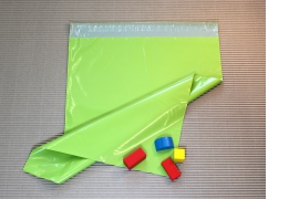 Zelená plastová obálka 400x500, 55my - 4,00Kč/ks