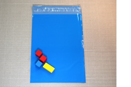 Modrá plastová obálka 250x350, 55my - 2,00Kč/ks