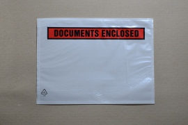 Nalepovací obálka C5 - DOCUMENTS ENCLOSED