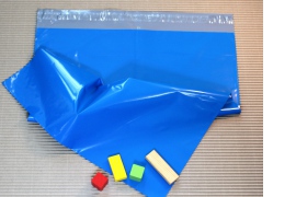 Modrá plastová obálka 450x550, 60my - 4,20Kč/ks
