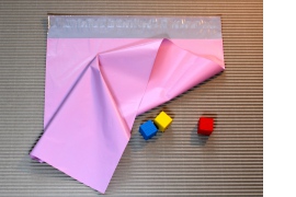 Růžová MAT plastová obálka 350x450, 55my - 2,80Kč/ks
